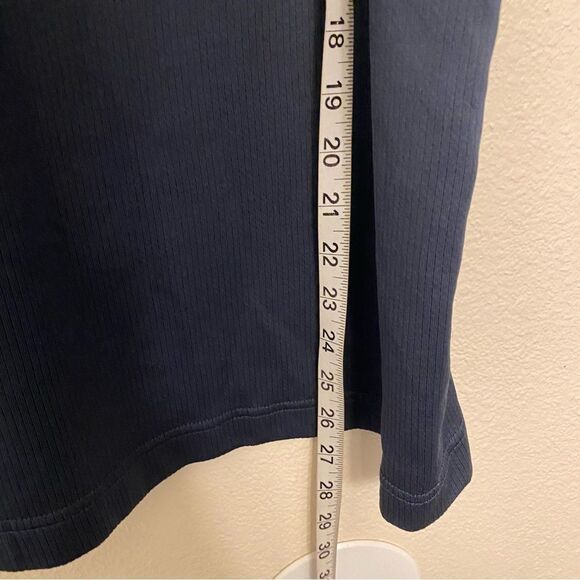 Nike Golf sphere dry embroidered logo navy blue womans Polo Persimmon Country L - Picture 3 of 9